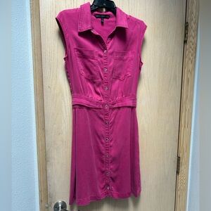 White House Black Market Utility Shirt Dress